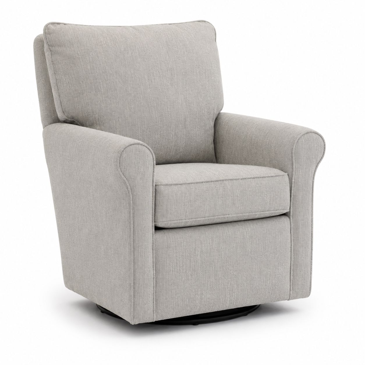 Kacey Swivel Glider, color: Fog-20103