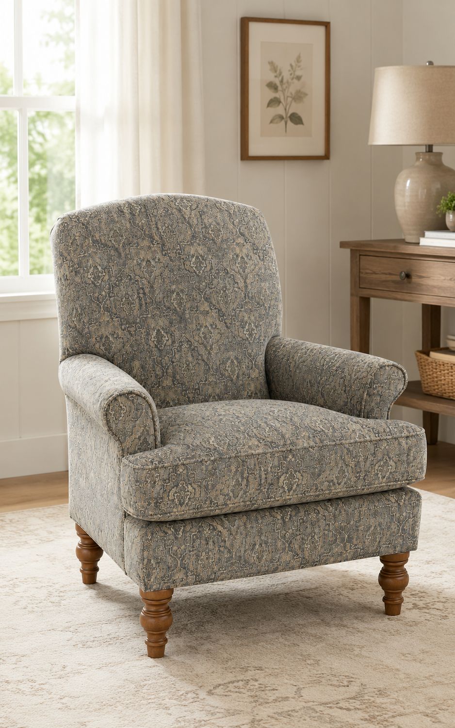Tyne Club Chair, color: Slate-23993
