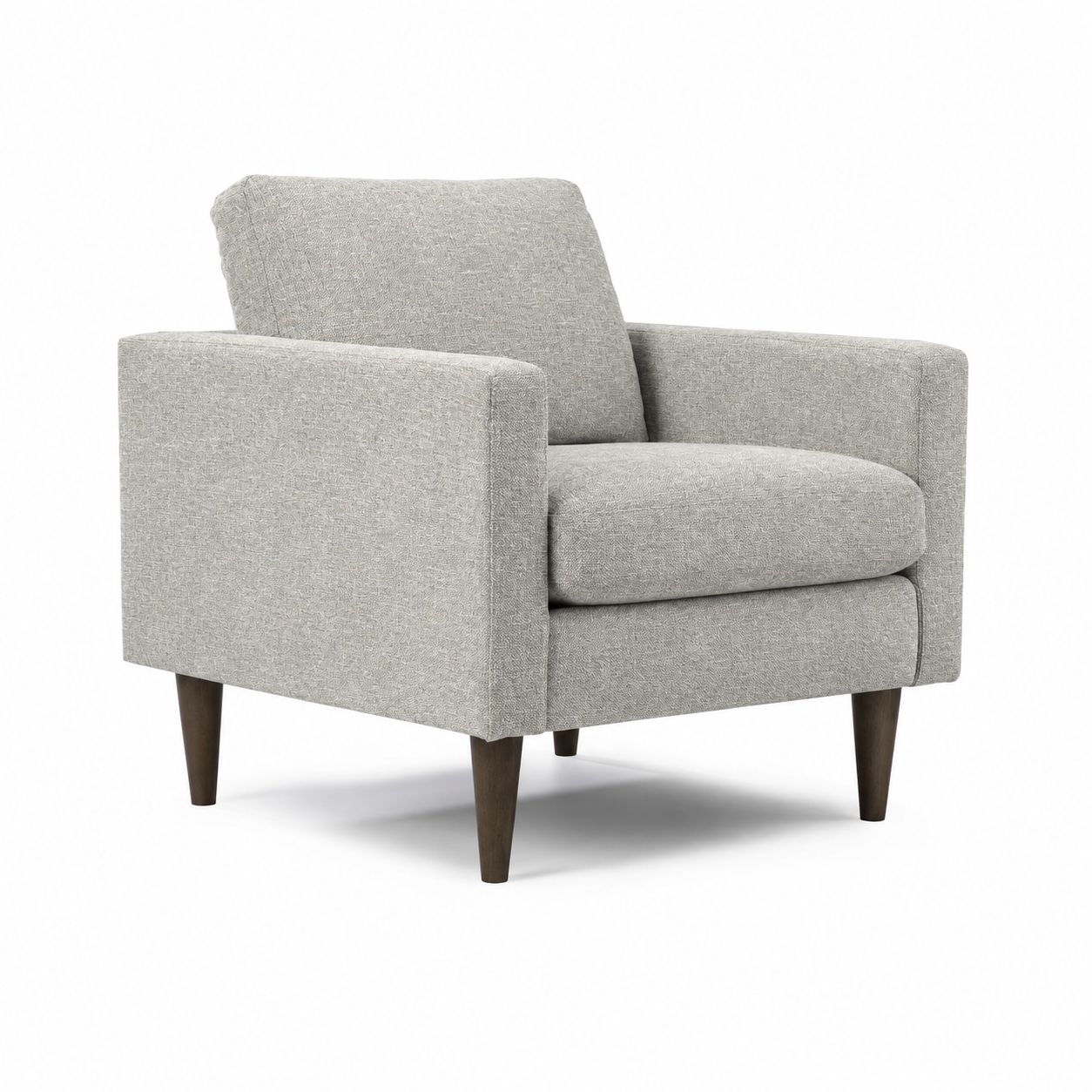 Trafton Club Chair, Base: Espresso, color: Slate-19263B