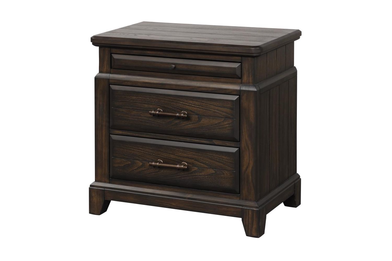 Bellamy Lane 2 Drawer Nightstand, Finish: Coffee