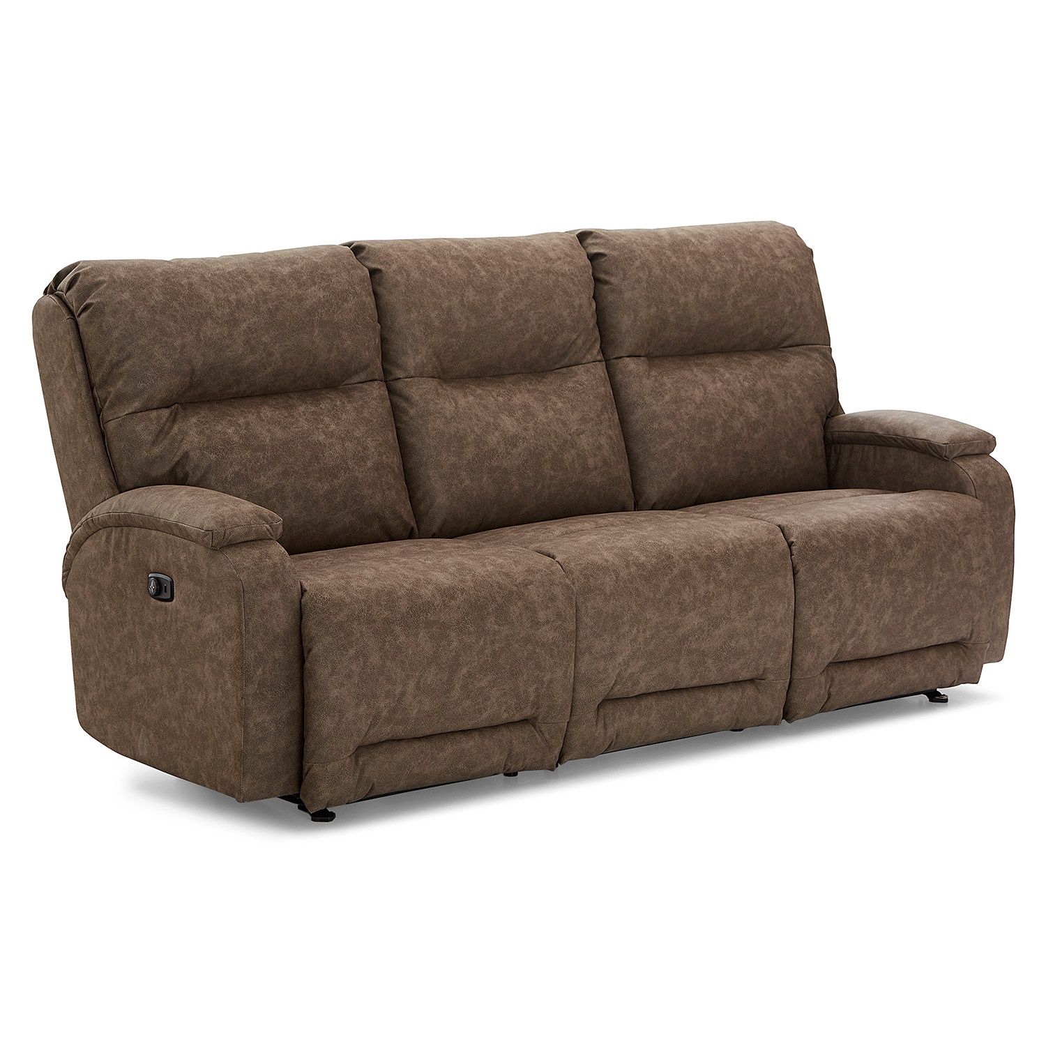 Maverly Power Space Saver Sofa w/ Headrest, color: Mushroom-22389