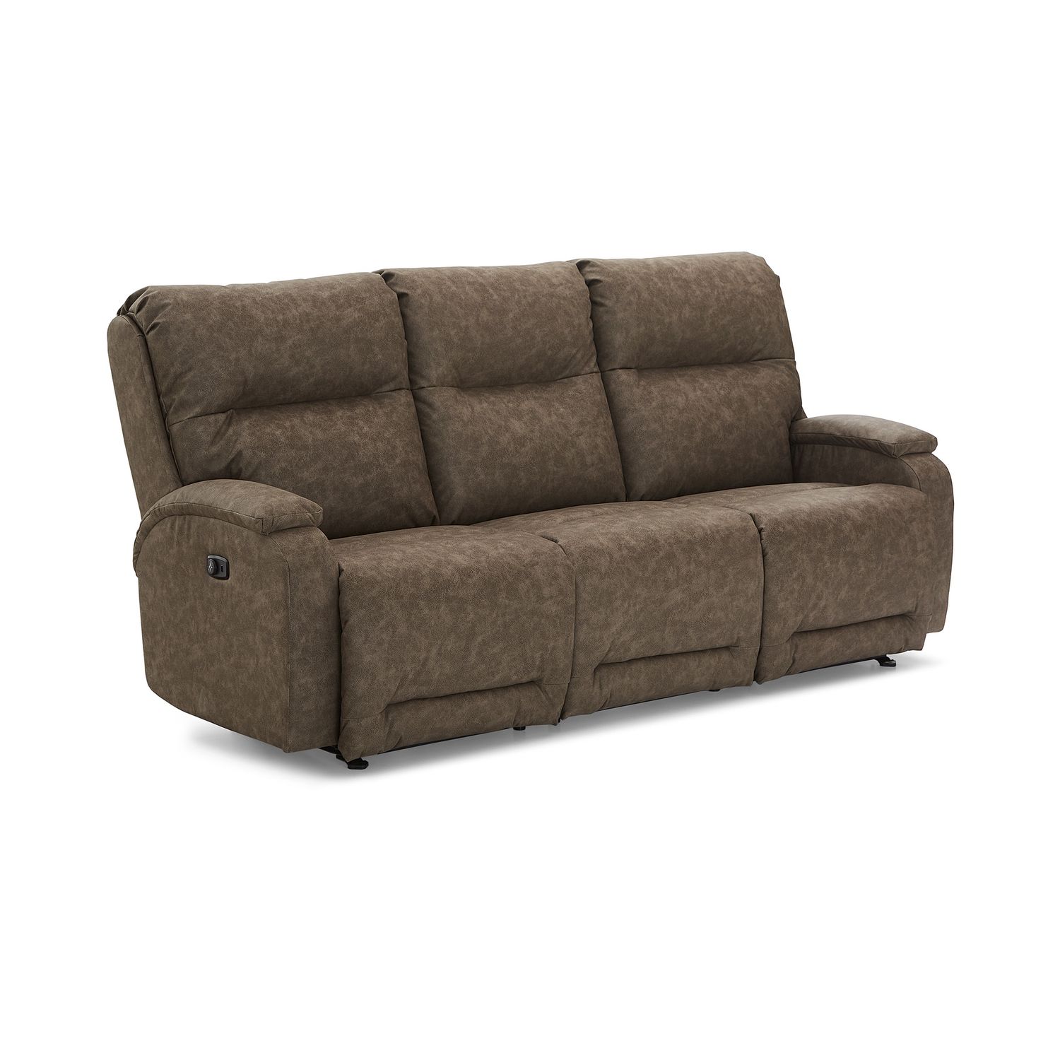Maverly Power Space Saver Sofa w/ Headrest, color: Mushroom-22389