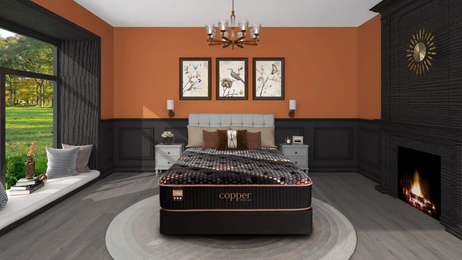 Copper Quilted Medium Hybrid