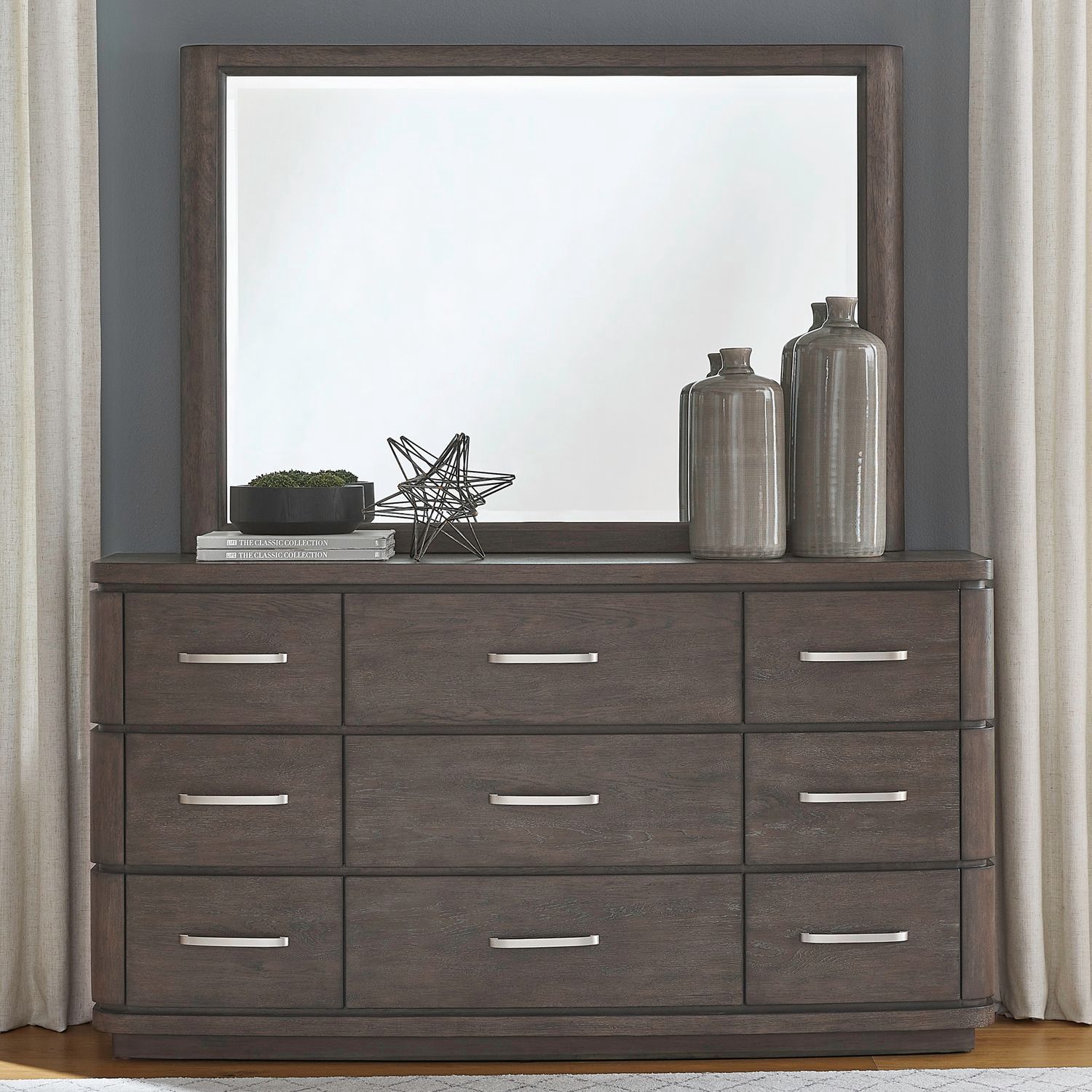 Cascade Falls Dresser &amp; Mirror