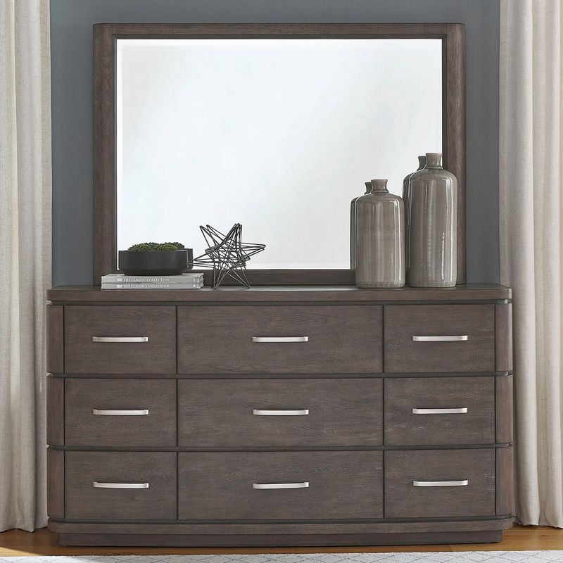 Cascade Falls Dresser &amp; Mirror