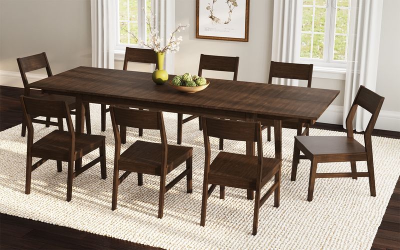 Berkeley 7pc Dining Set w/  Wood Chairs