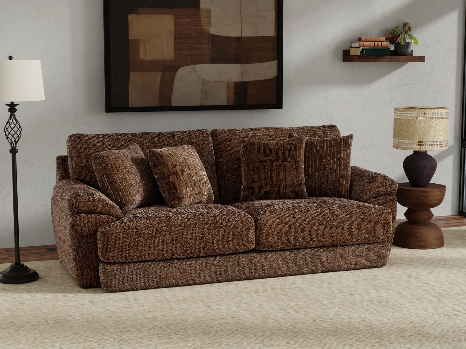 Jaden Sofa, color: Cocoa