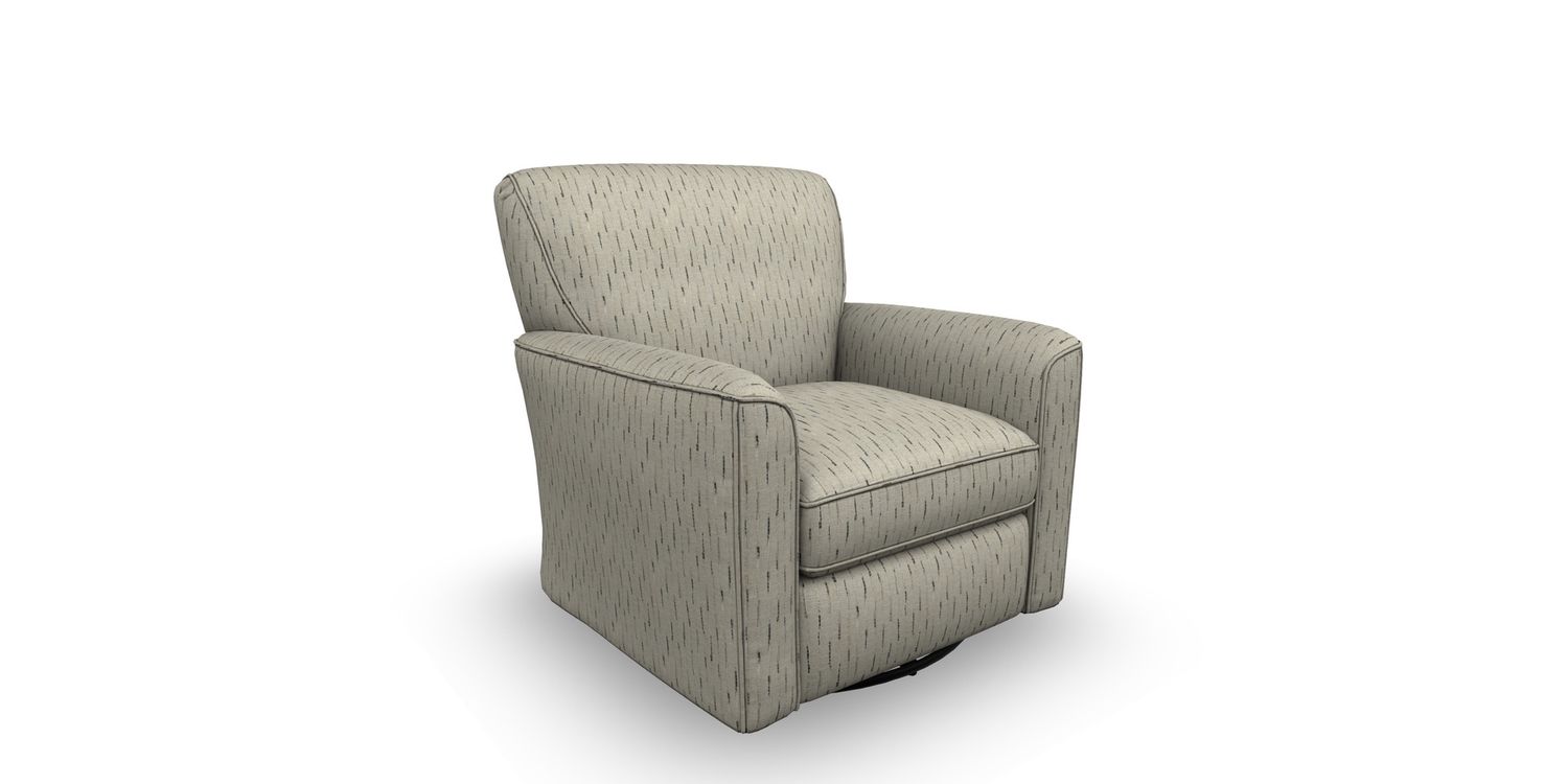Kaylee Swivel Glider, color: Pewter-27583