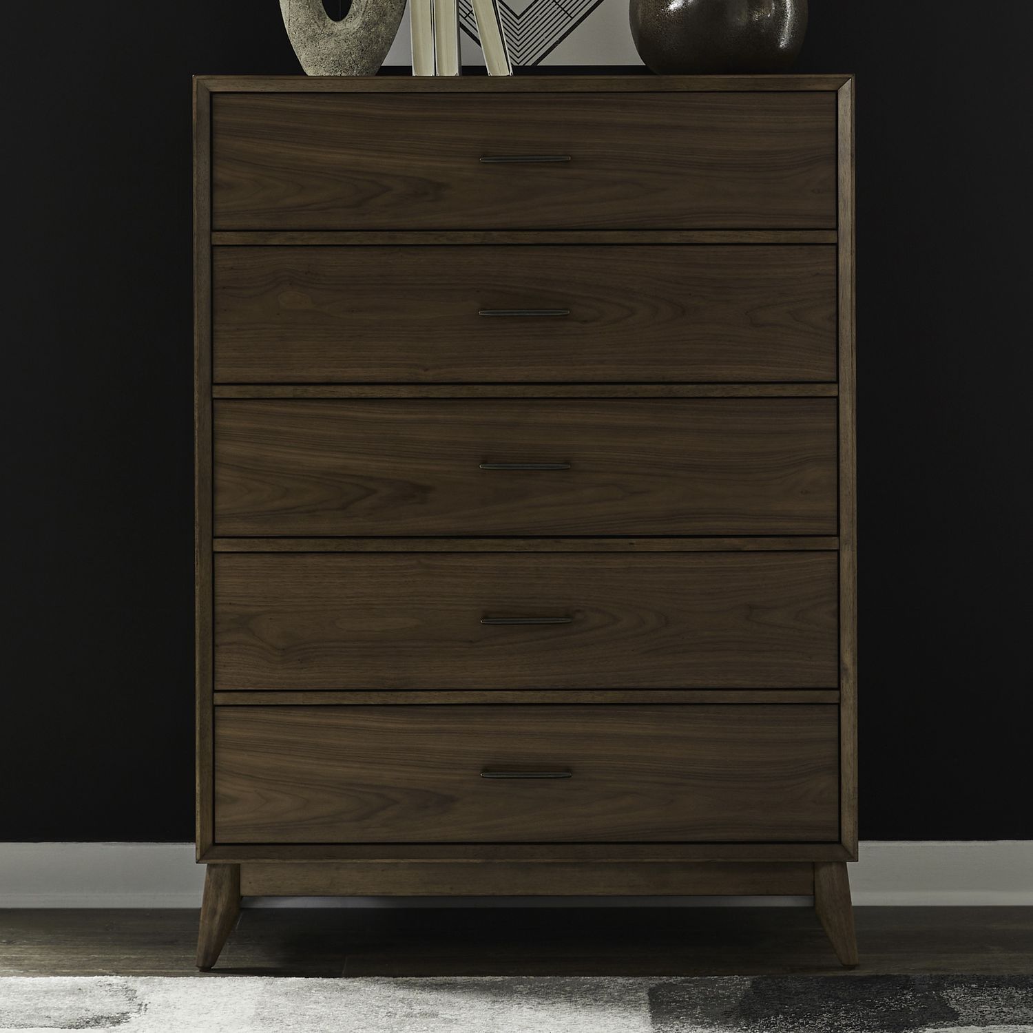 Century Modern 5 Drawer Chest