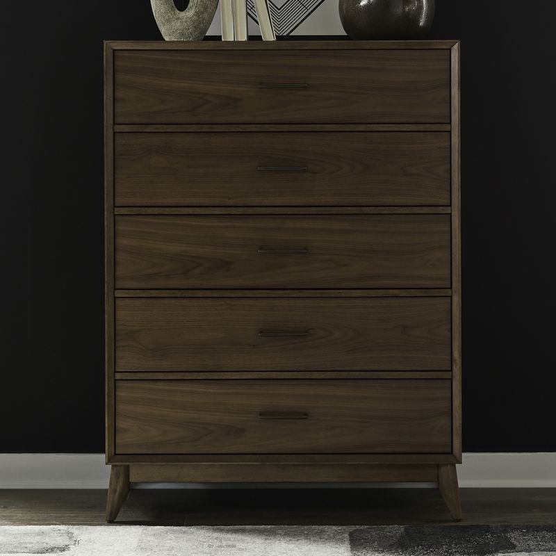 Century Modern 5 Drawer Chest