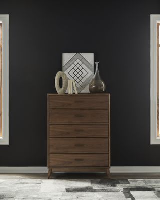 Century Modern 5 Drawer Chest