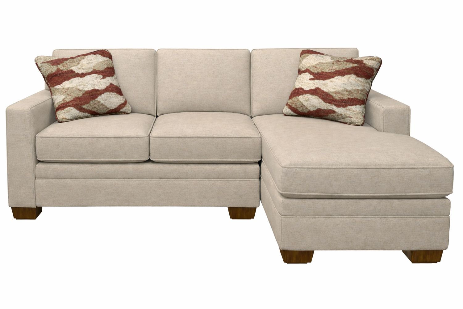 Meyer RSF Storage Chaise Sofa Bisque-D1905-74 / Tamarindo Sienna-J2047-18