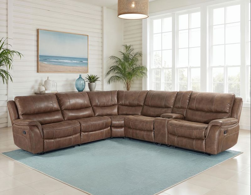 Lehi 6-Piece Modular Manual Reclining Sectional