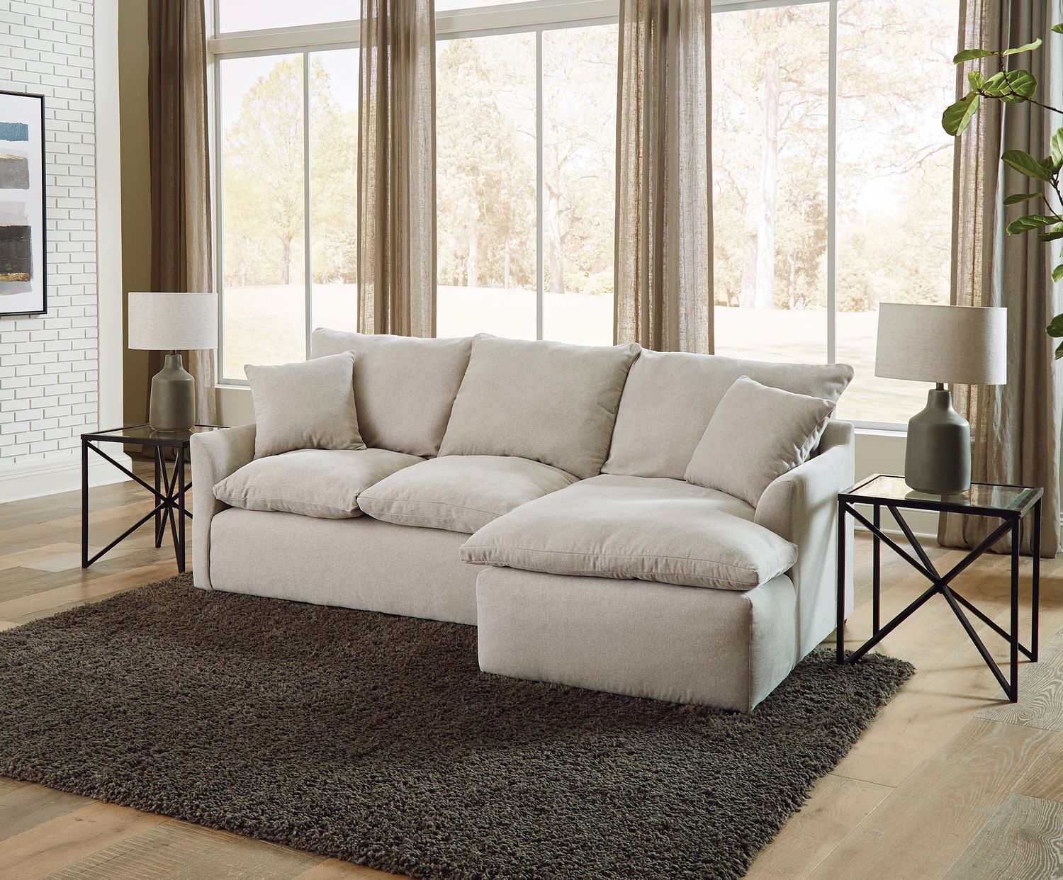 Harper RSF Chaise Sofa