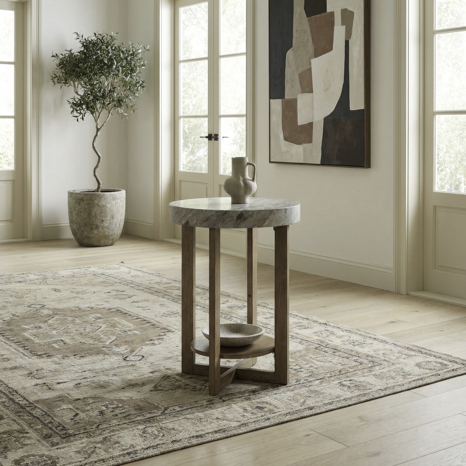 Daby Chairside Table