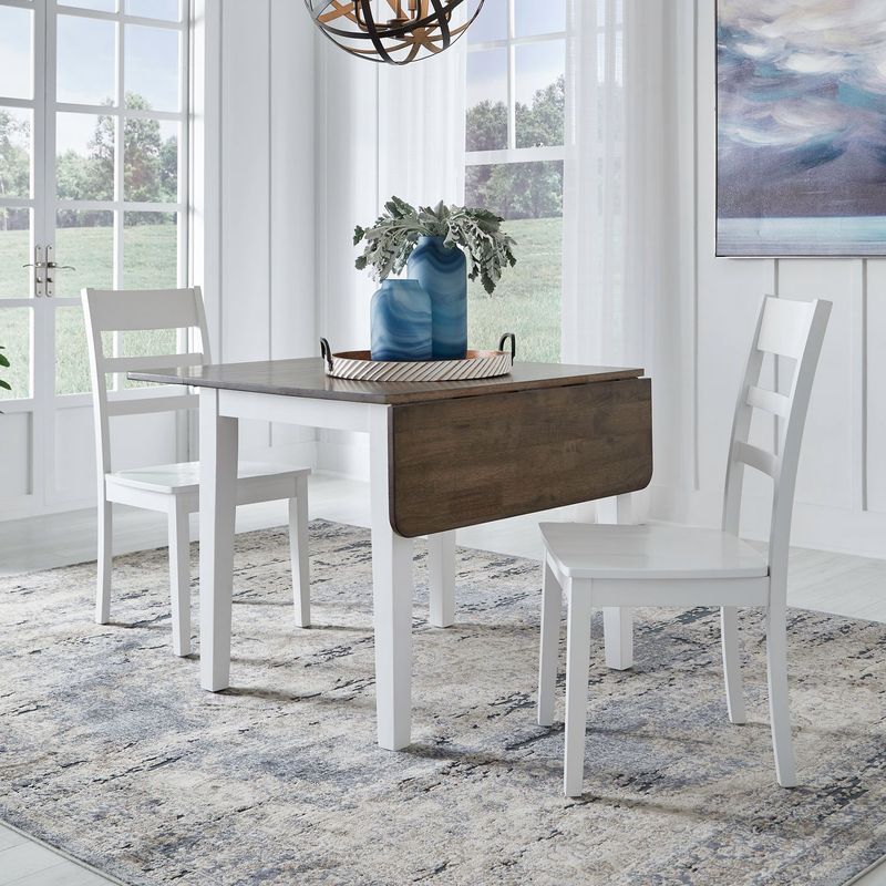 Landale 3pc Drop Leaf Table Set