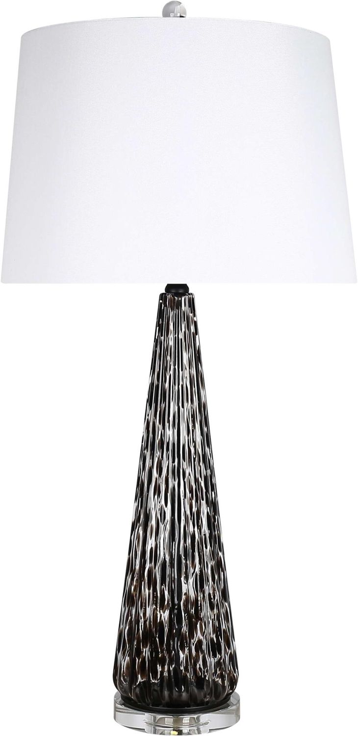 Eclipse Radiance |Art Glass Table Lamp