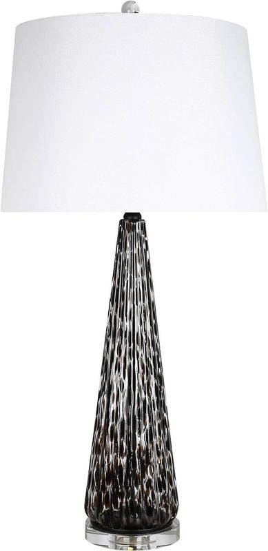 Eclipse Radiance |Art Glass Table Lamp