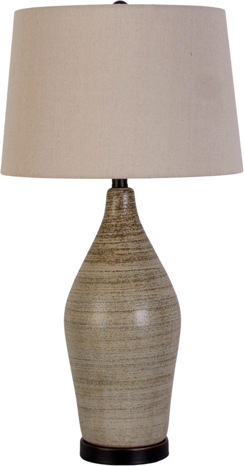 Serene Stone |Ceramic Table Lamp