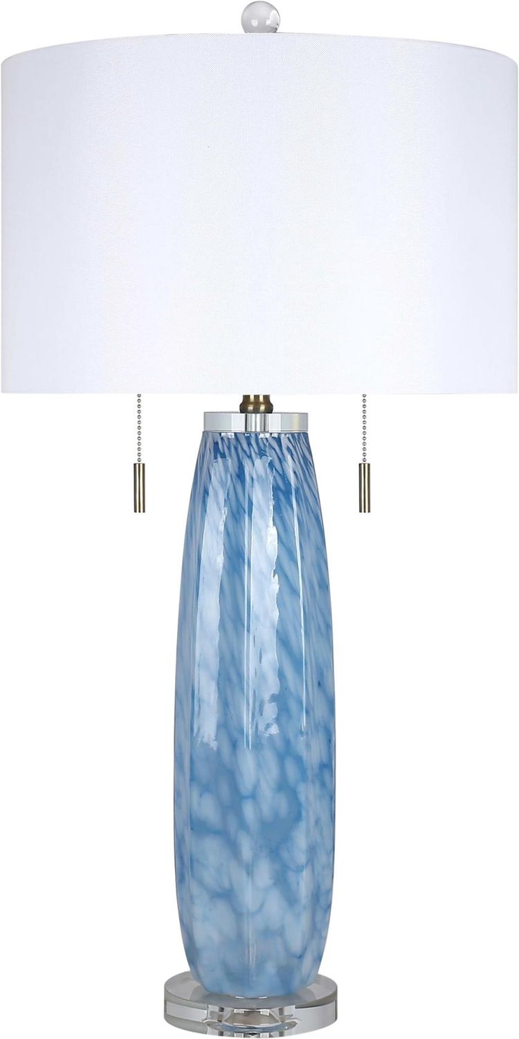 Azure Display |Art Glass Table Lamp