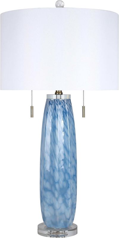 Azure Display |Art Glass Table Lamp