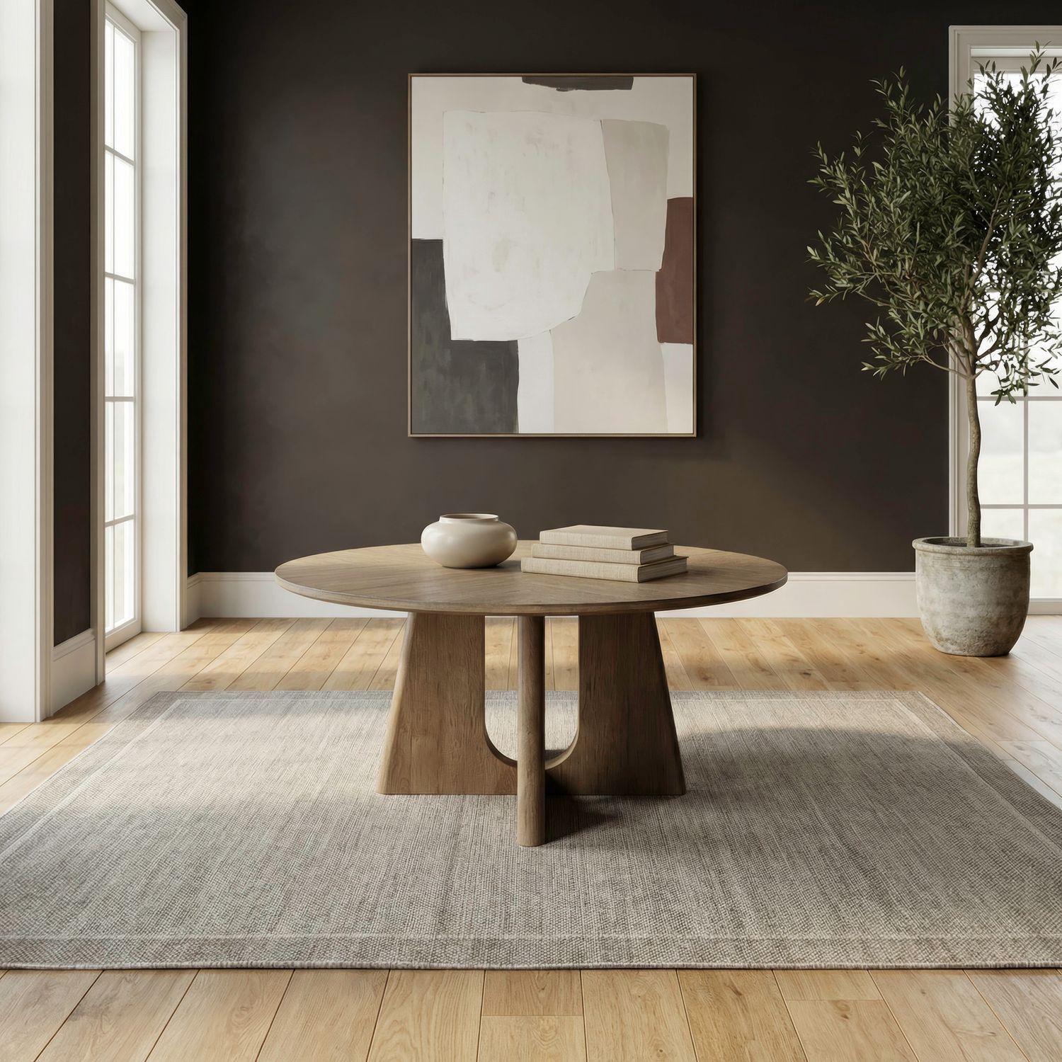 Hendrix Place Round Cocktail Table