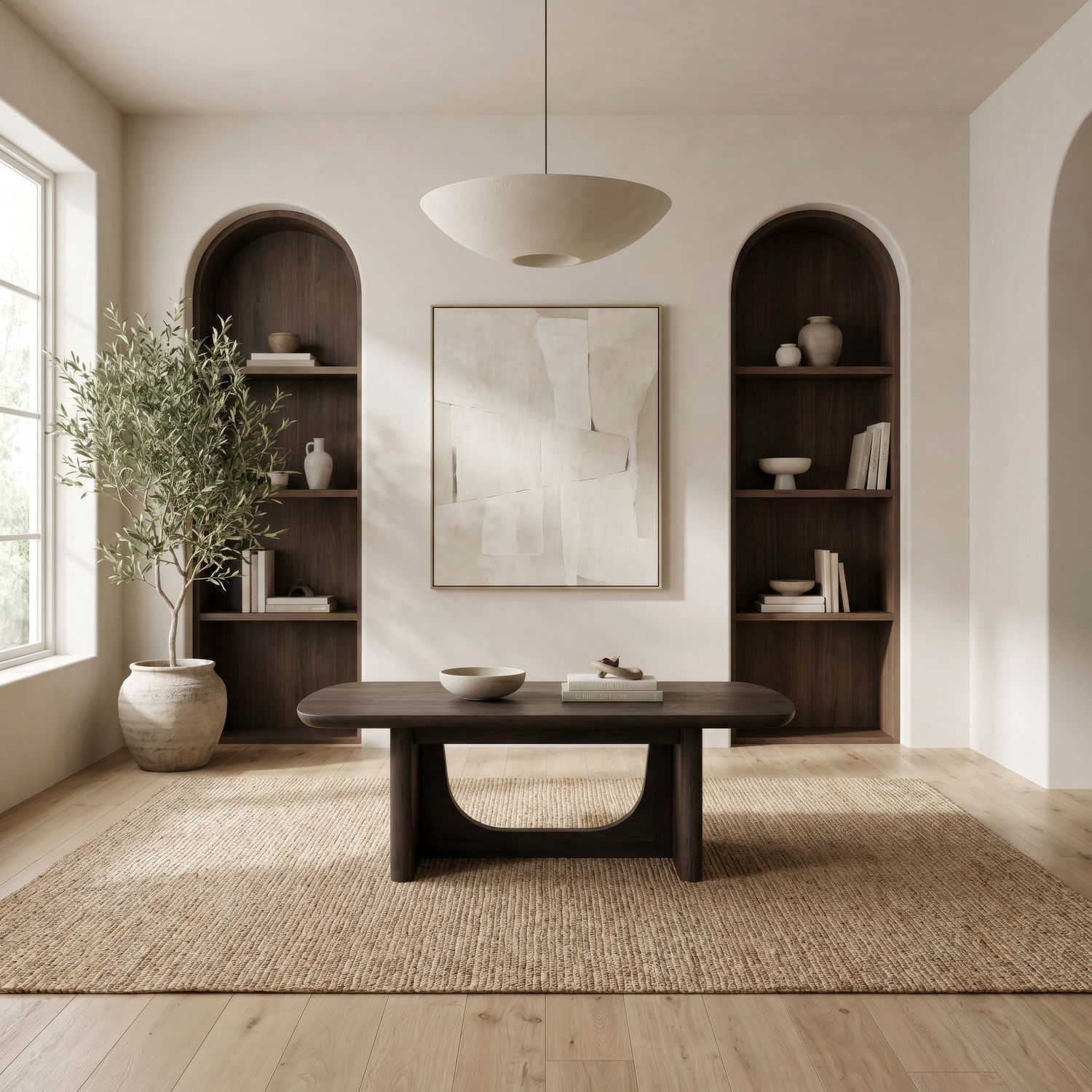 Skye View Rectangular Cocktail Table, Finish: Mocha Clay