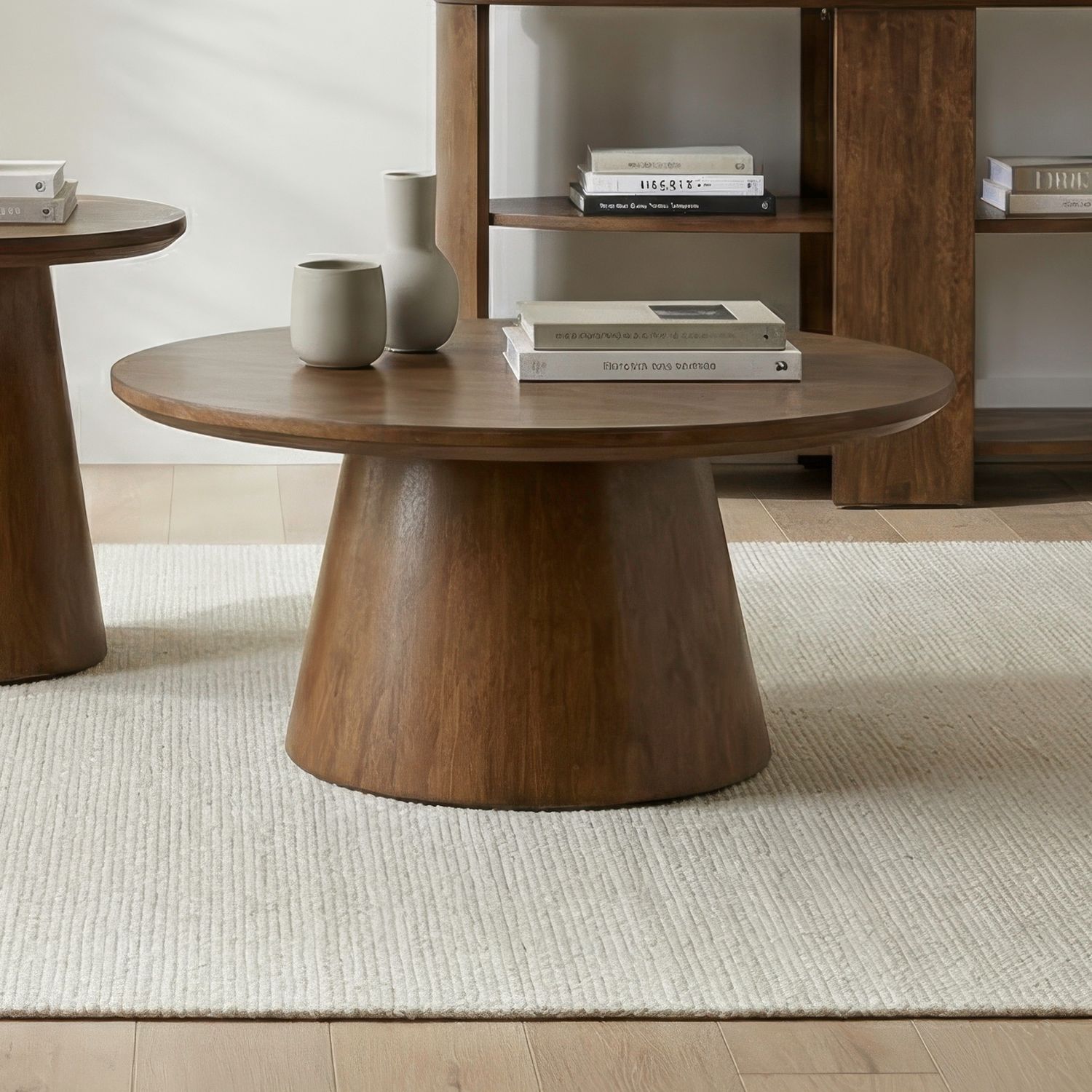 Radius Cocktail Table, Finish: Toasted Caramel