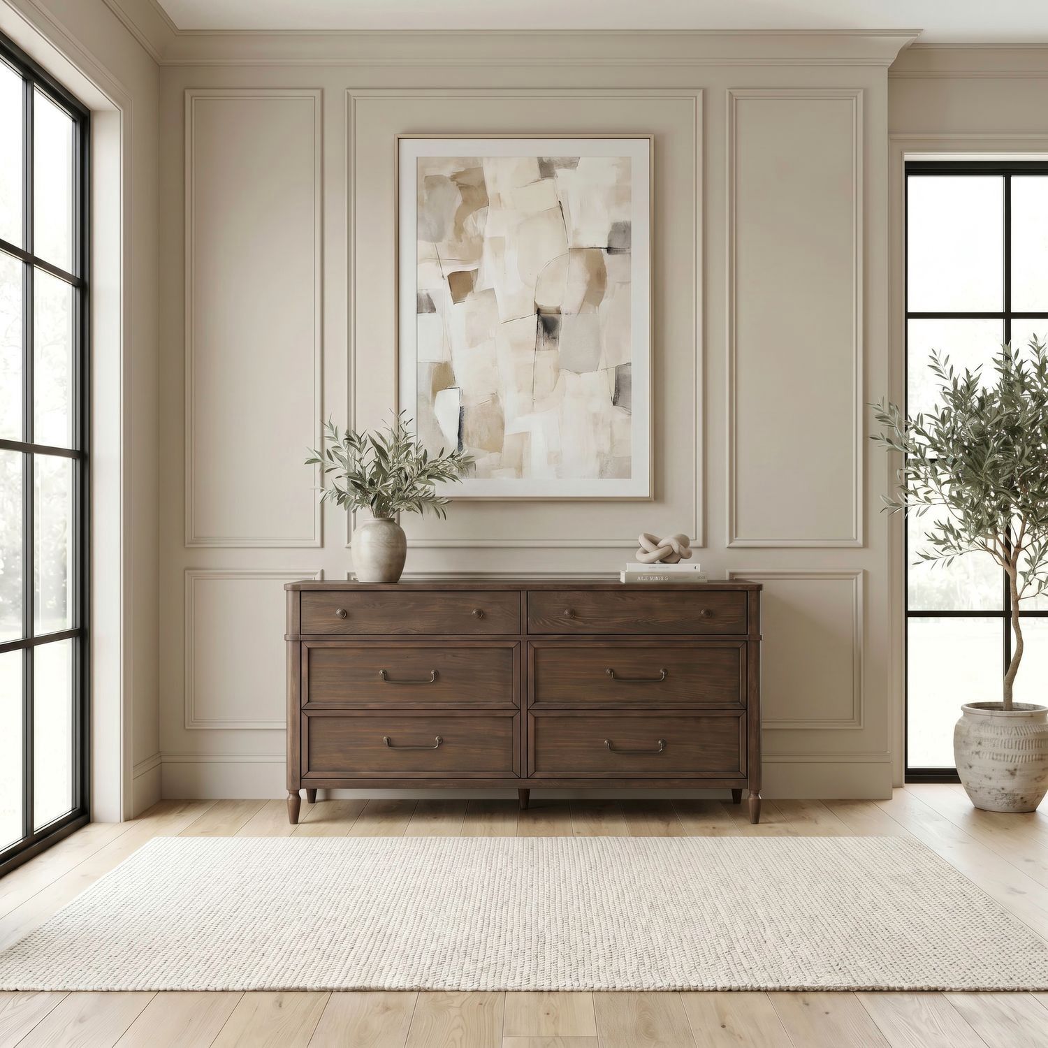Wesley Hall 6 Drawer Dresser