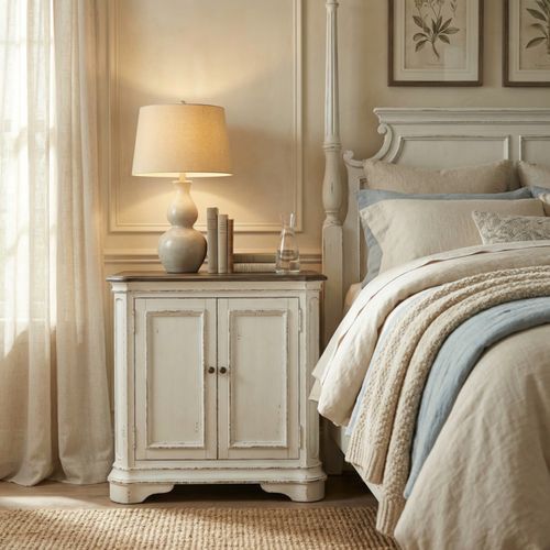 Magnolia Manor Door Bedside Chest