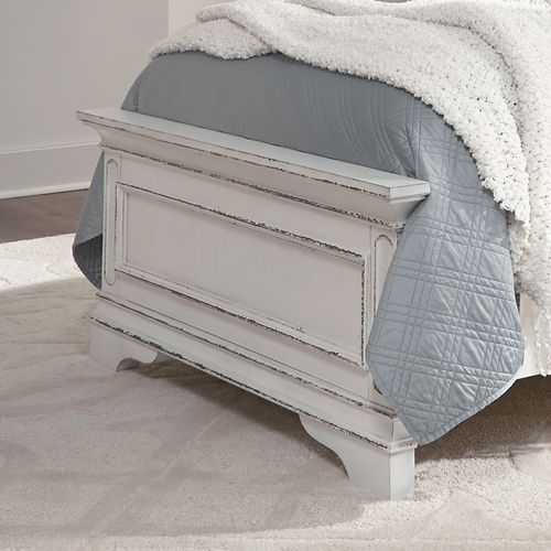 Magnolia Manor Full Panel Bed - Antique White