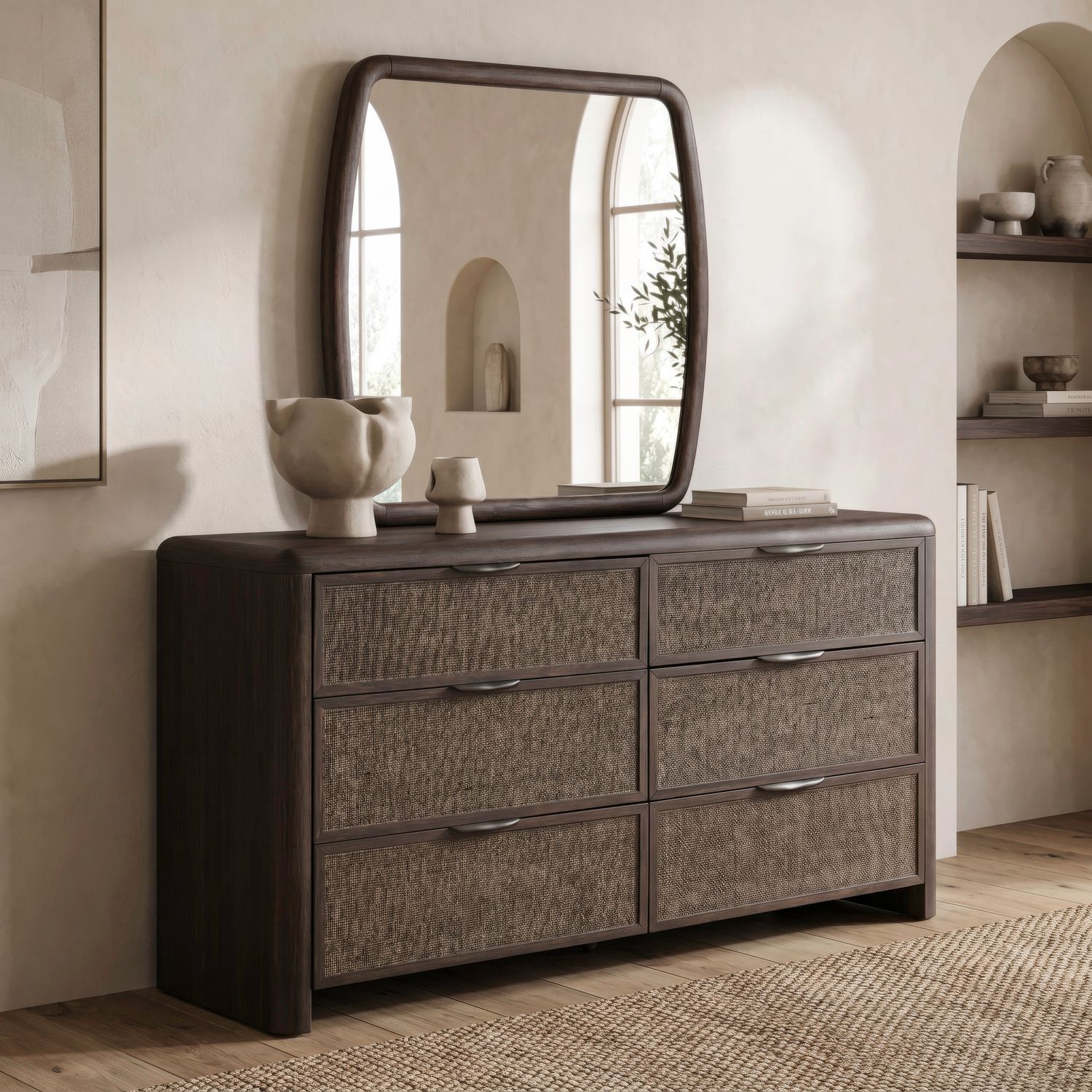 Skye View Dresser and Mirror