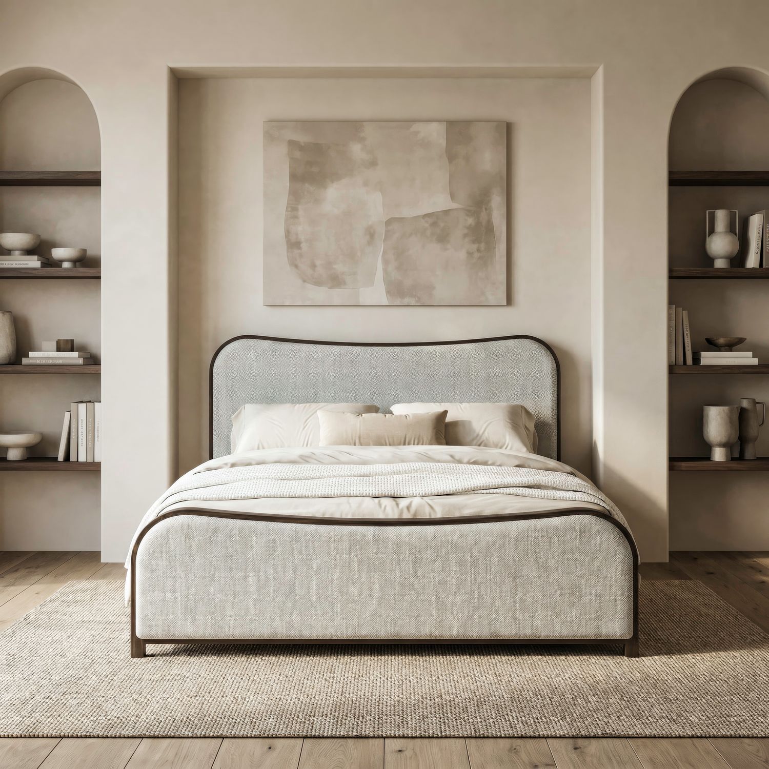 Skye View California King Upholstered Bed