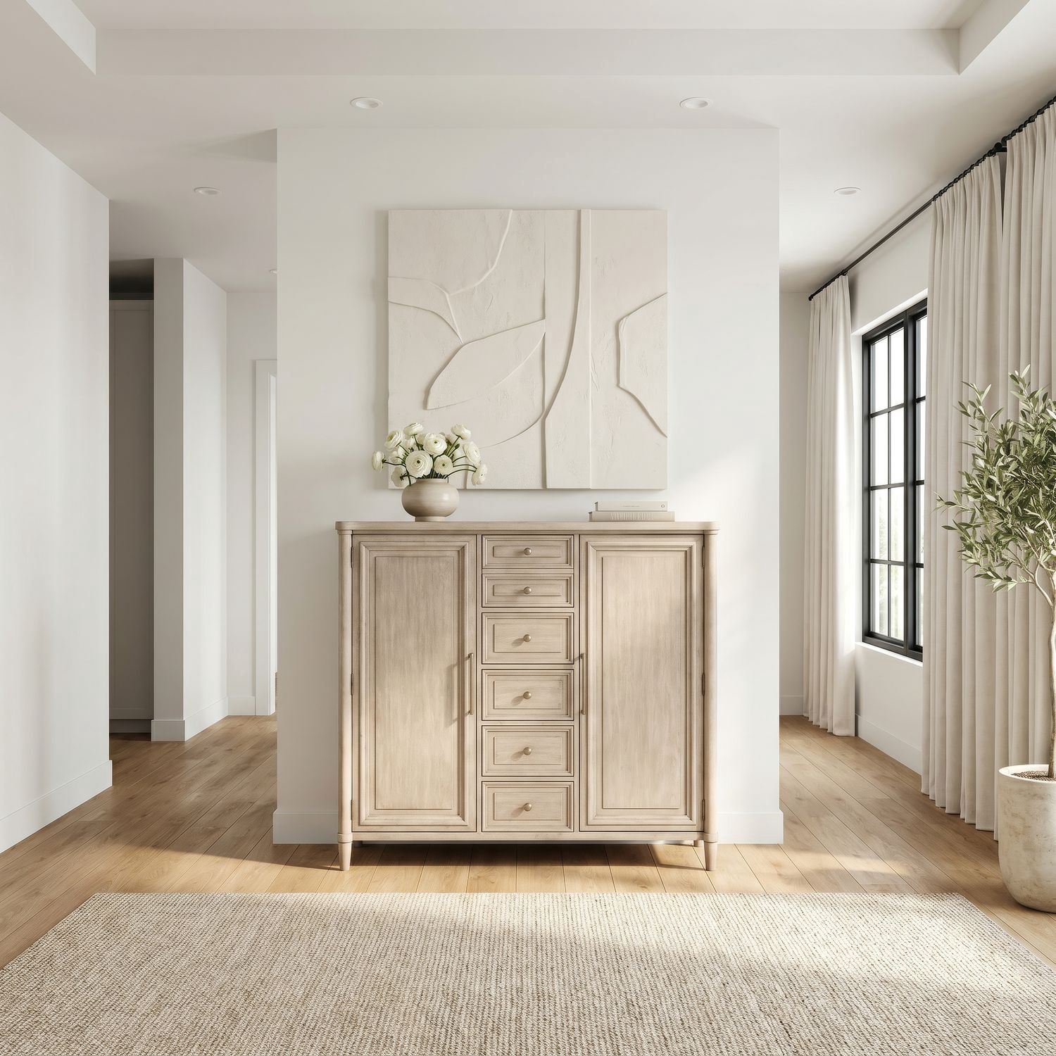Rochelle Park 2 Door 5 Drawer Chest
