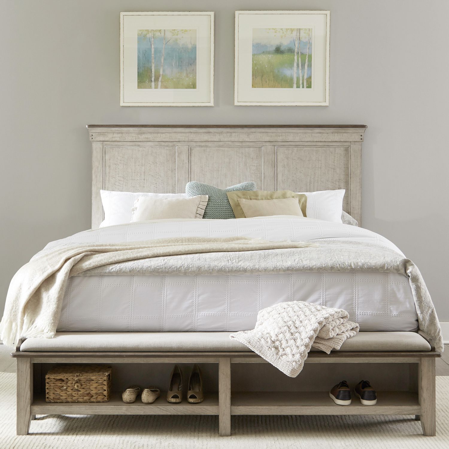 Ivy Hollow King Storage Bed