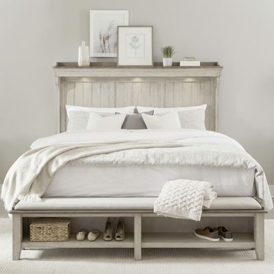 Ivy Hollow King California Mantle Storage Bed