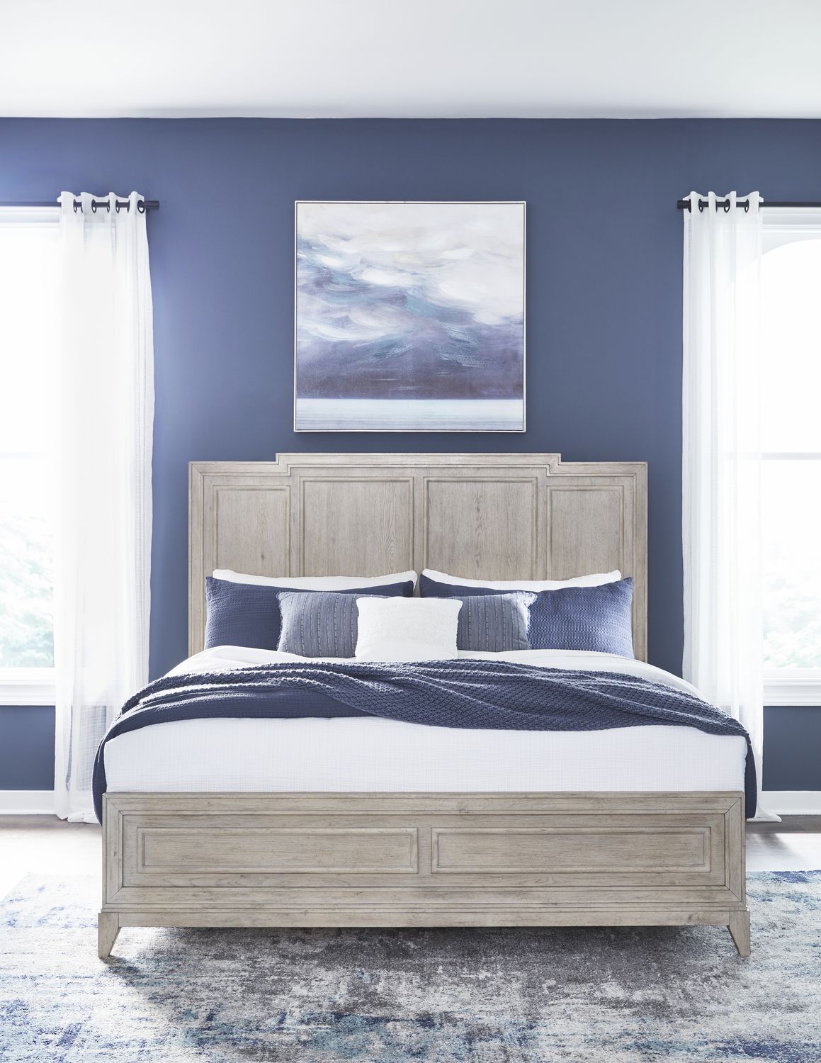 New Haven King Panel Bed