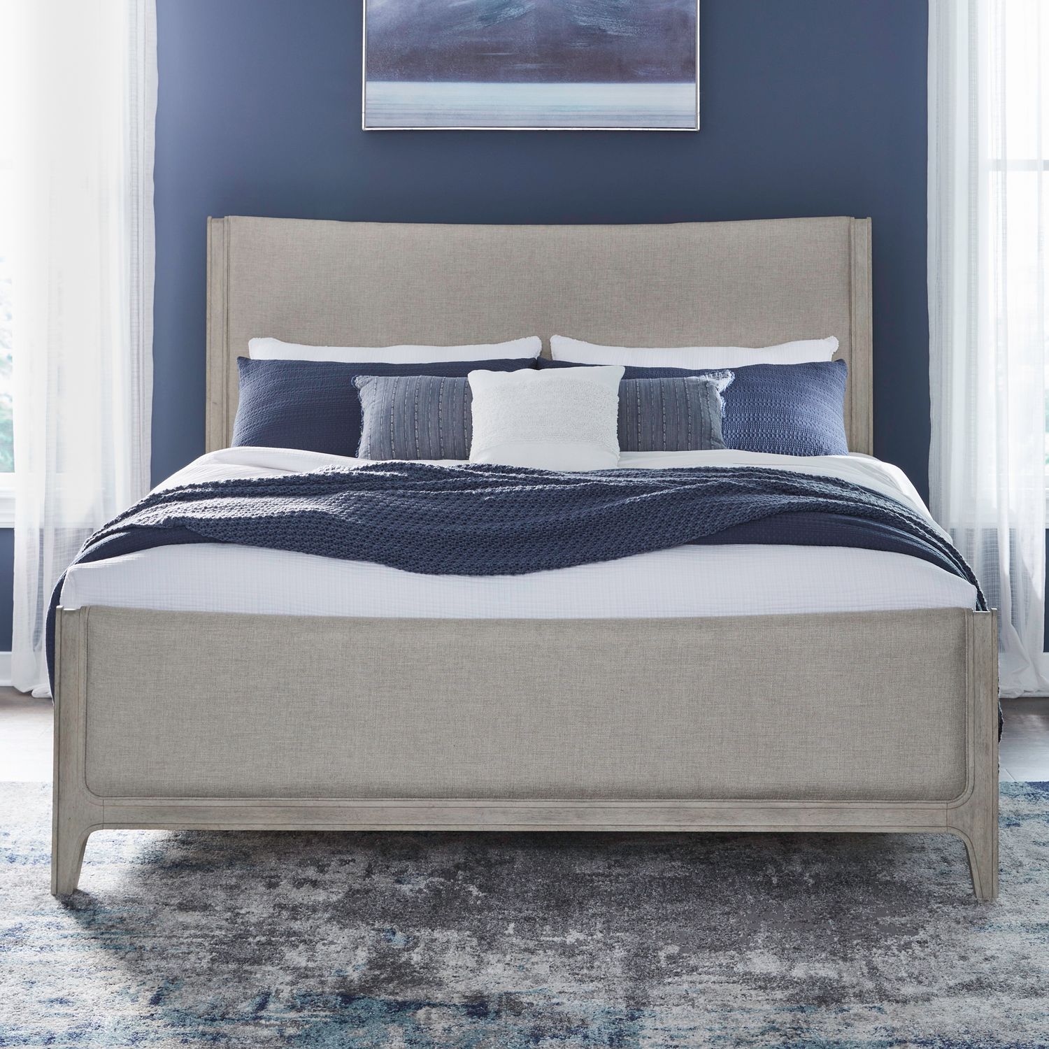 New Haven King California Uph Bed