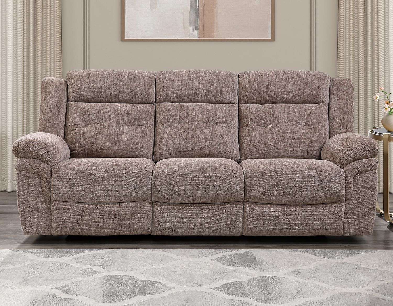 Sydney Manual Gliding Reclining Sofa