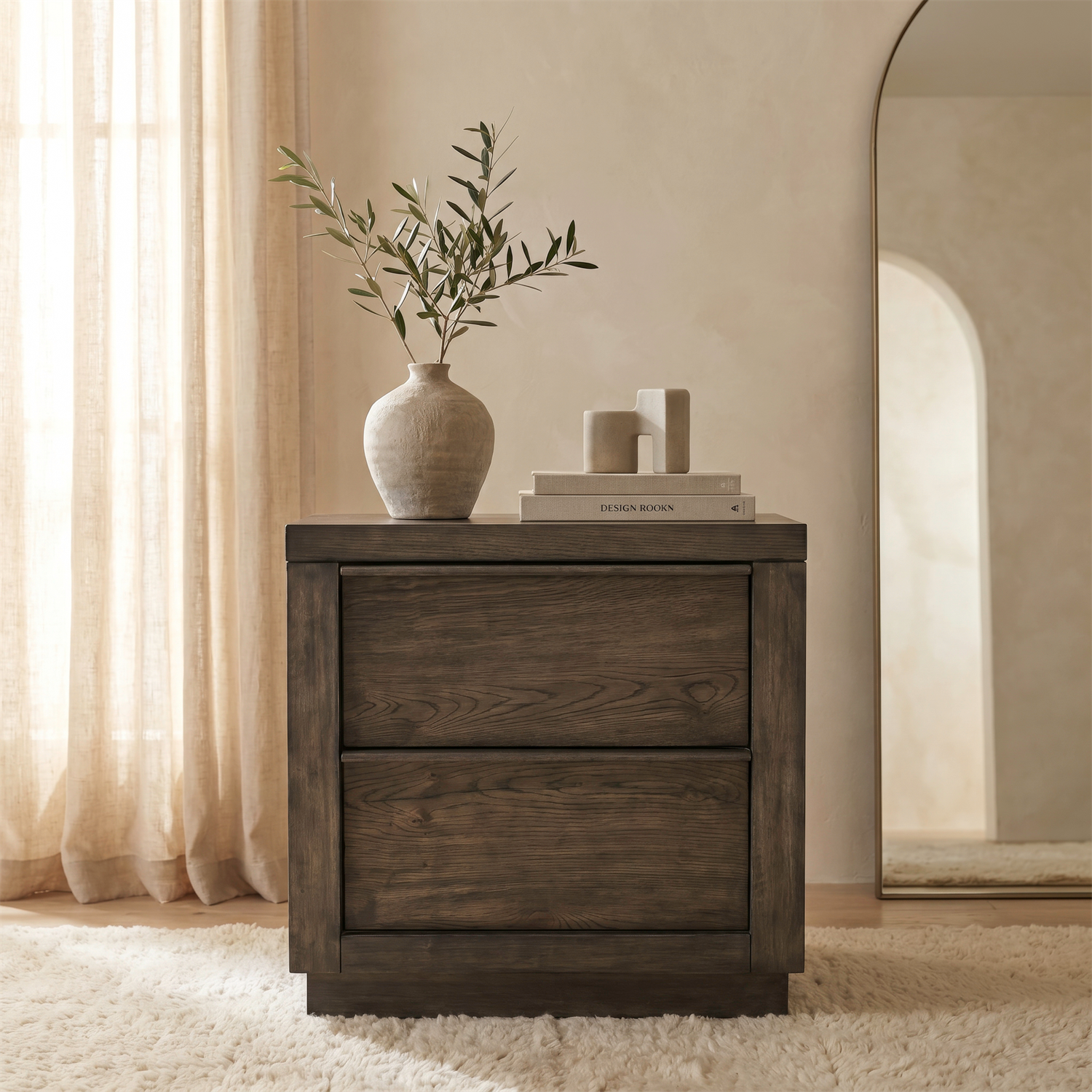 Stillwater Nightstand with Charging Station