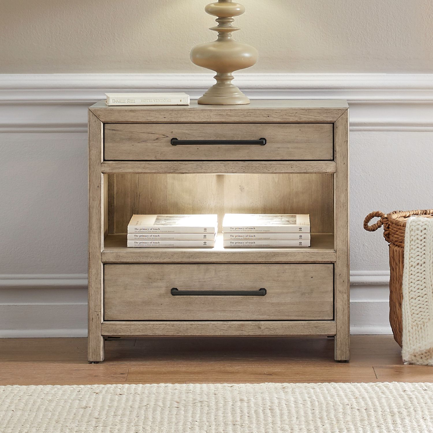 Proximity Place Bedside Chest w/ Charging Station