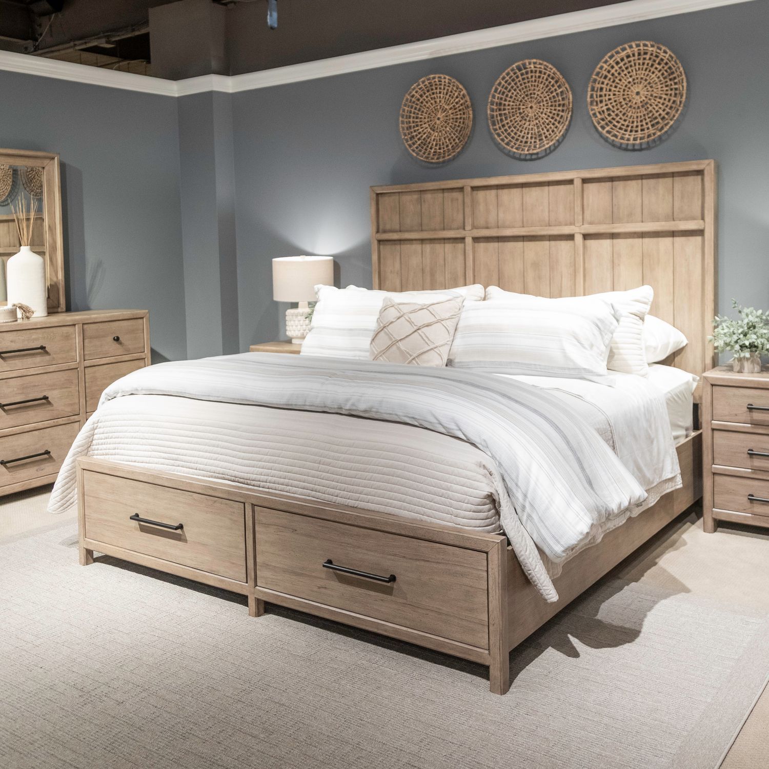 Proximity Place King Storage Bed