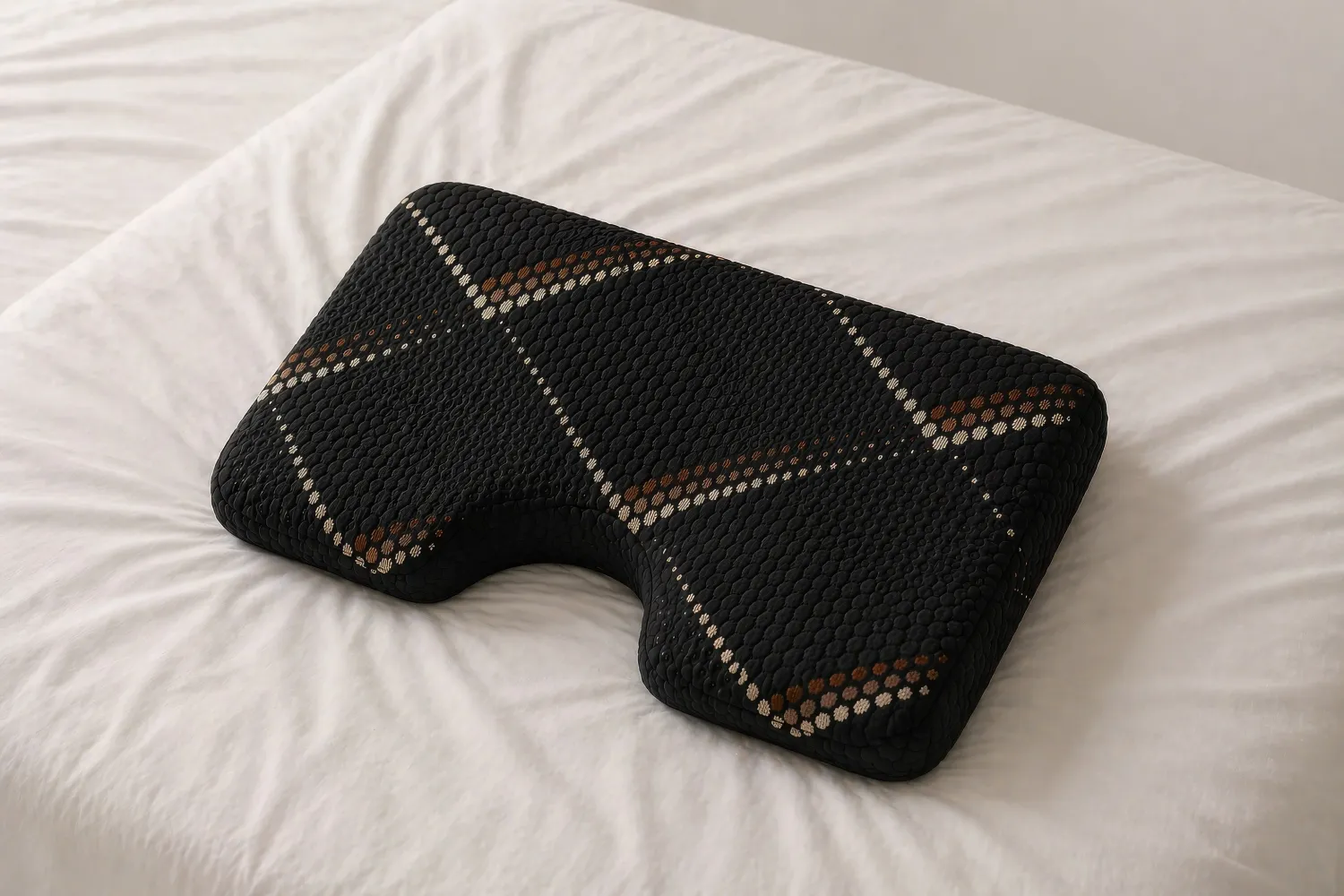 Copper Contour Pillow