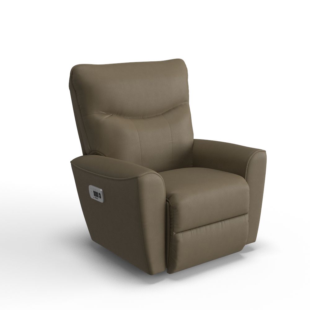 Belmont Power Rocking Recliner w/ Headrest &amp; Lumbar, color: Buff-D2027-32