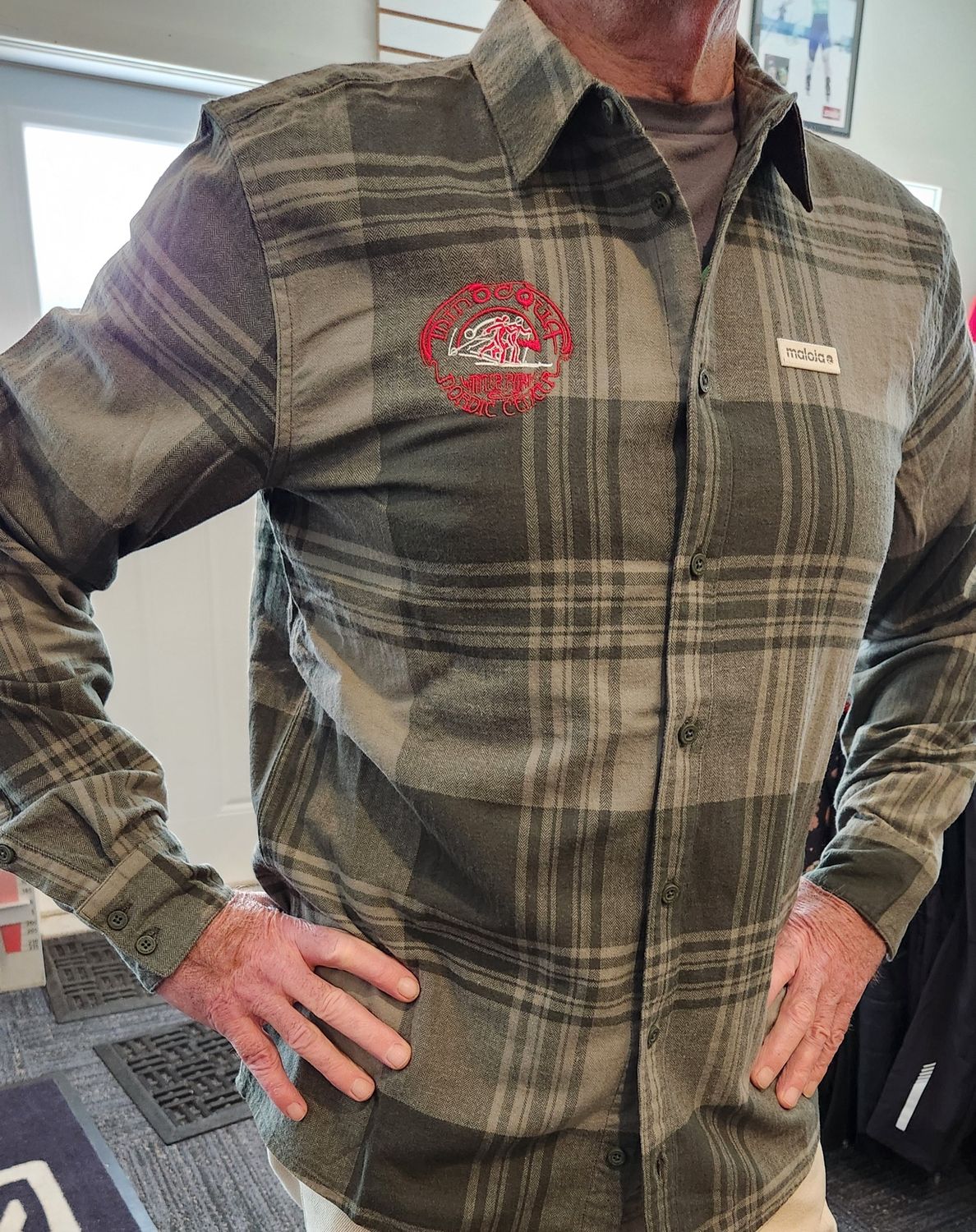 MALOJA MWP Logo Shirt GREEN