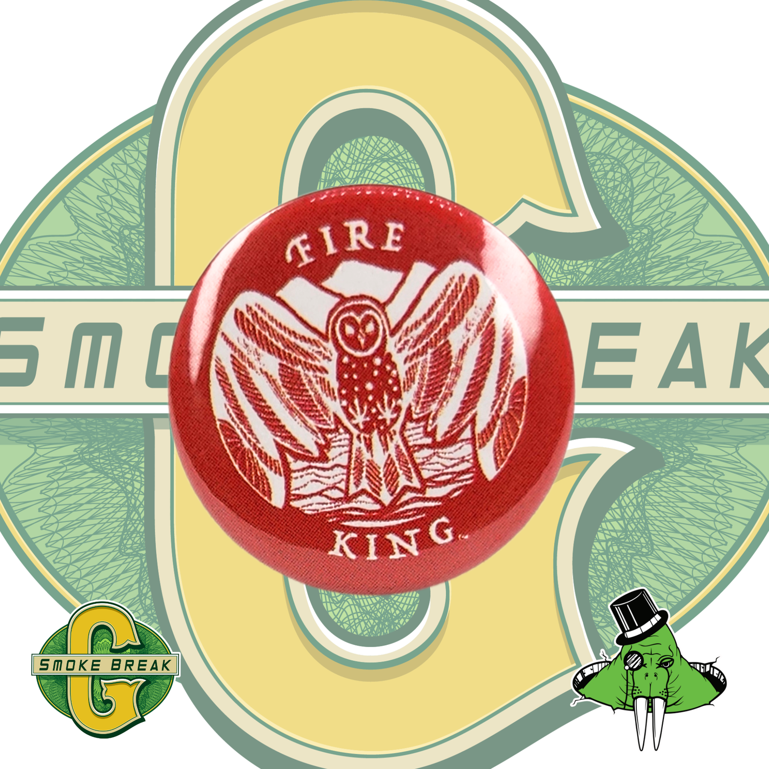 Fire King Lapel Pin