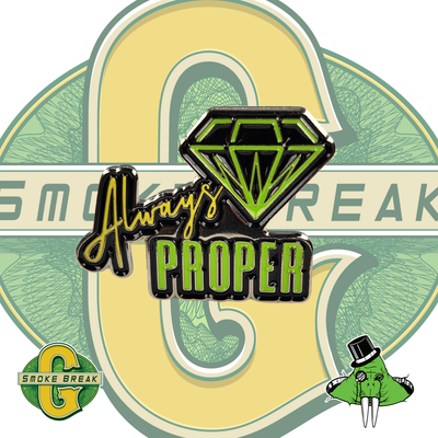 Always Proper Humboldt Lapel Pin