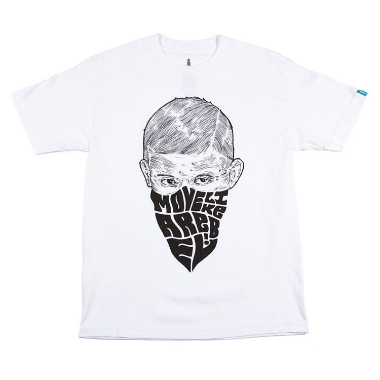 CWW Move Like A Rebel Tee (White)