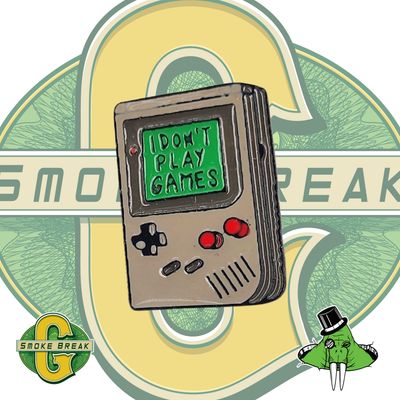 I Don't Play Games Lapel Pin