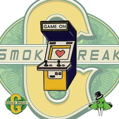 Game On Arcade Lapel Pin